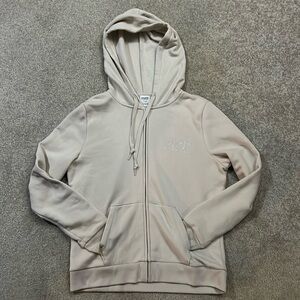 Love PINK Zip Up Hoodie with Rhinestones